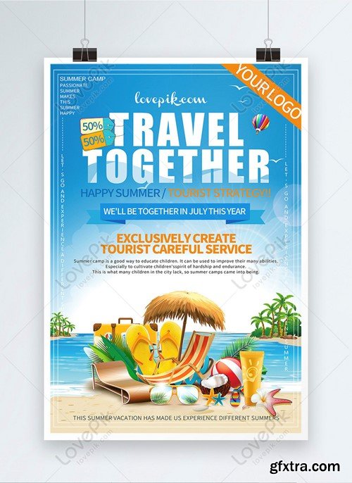 Summer Beach Travel Poster Template 450000102 Summer Beach Travel Poster Template 450000102