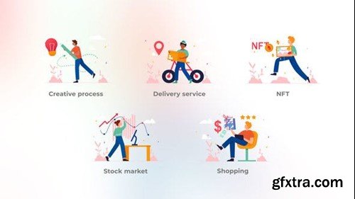 Videohive Shopping - Cute concept 44942311 Videohive Shopping - Cute concept 44942311