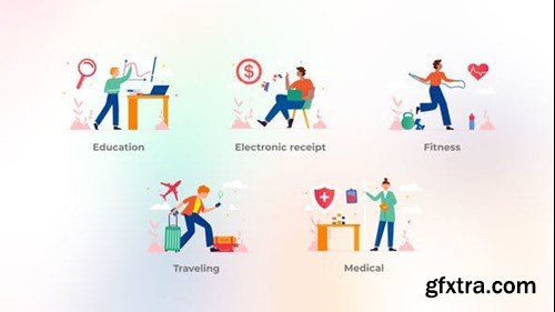 Videohive Happy people - Cute concept 44942299 Videohive Happy people - Cute concept 44942299