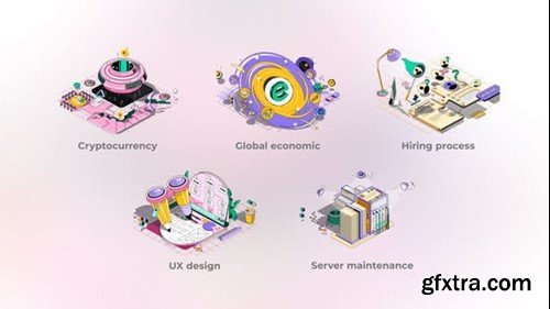 Videohive Server Maintenance - Isometric Illustration 44678525 Videohive Server Maintenance - Isometric Illustration 44678525
