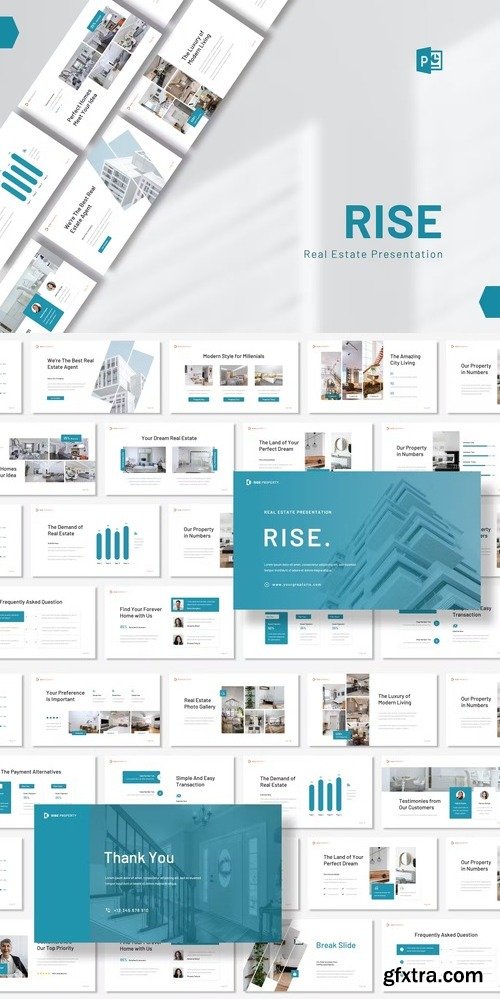 Rise - Real Estate Presentation PowerPoint JS8RAKQ
