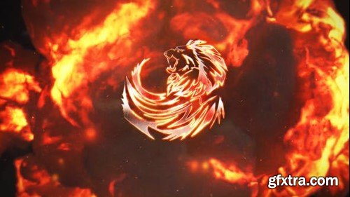 Videohive Fire logo Reveal 44970269