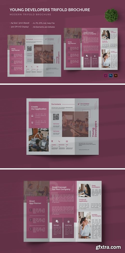 Young Developers - Trifold Brochure EHWZSZF Young Developers - Trifold Brochure EHWZSZF