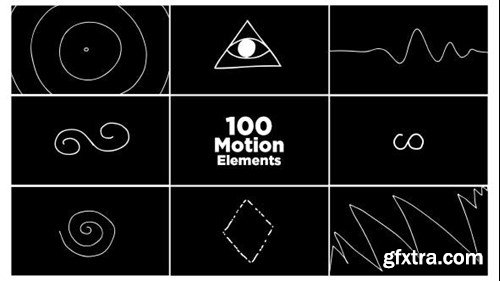 Videohive 100 Motion Elements Pack 18896187