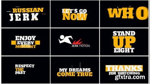 Videohive Wiggle! Typography 11809243