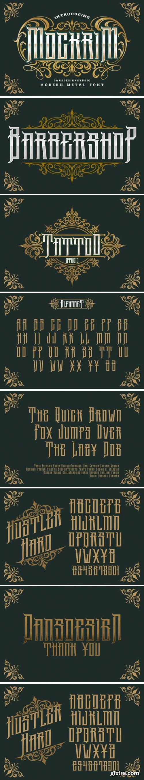 Mockrim Font