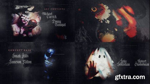 Videohive Dark Epic Watercolor Opener 45050952