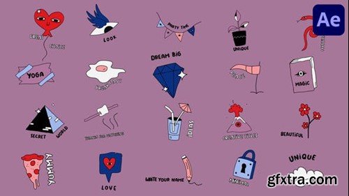 Videohive Cartoon Sketch Titles for After Effects 45070176 Videohive Cartoon Sketch Titles for After Effects 45070176