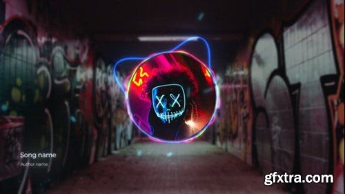 Videohive Neon Lines Visualizer 45057800