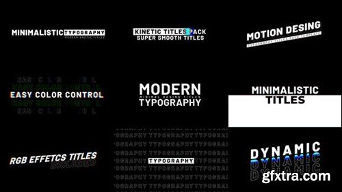 Videohive Kinetic Titles 45082259 Videohive Kinetic Titles 45082259