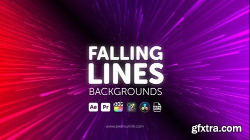 Videohive Falling Lines Backgrounds 45103779 Videohive Falling Lines Backgrounds 45103779