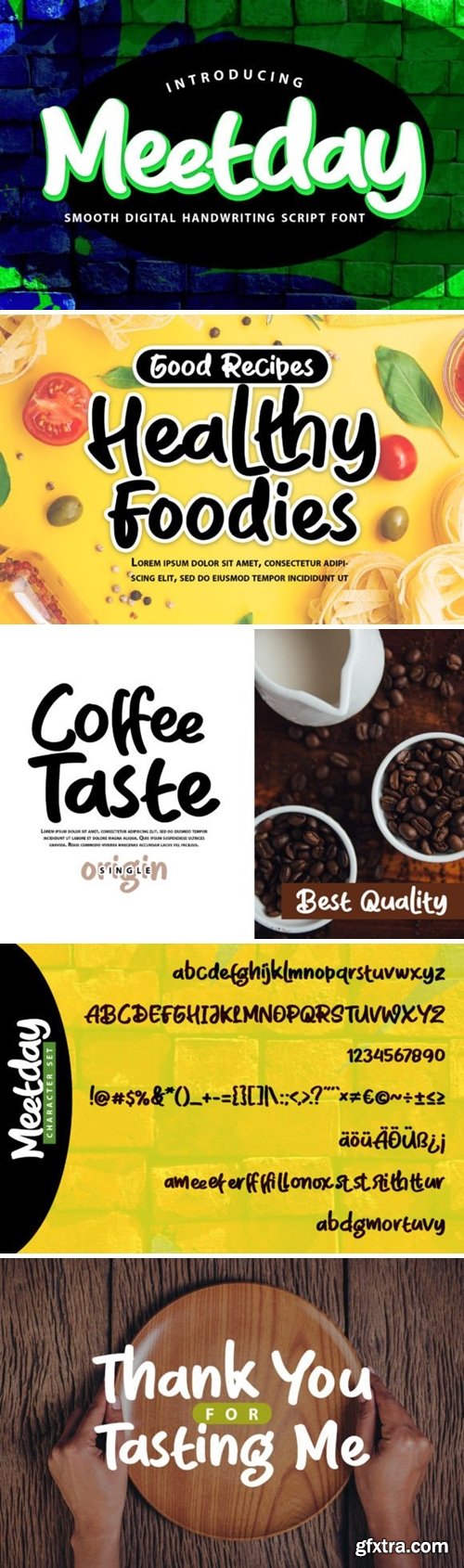 Meetday Font Meetday Font