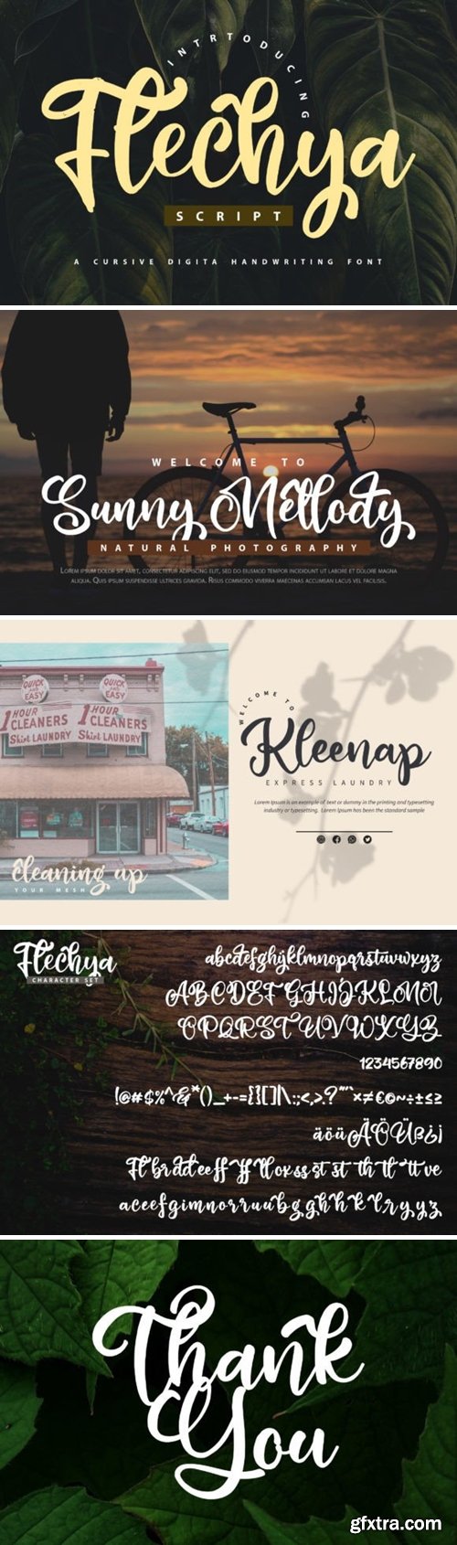 Flechya Font Flechya Font