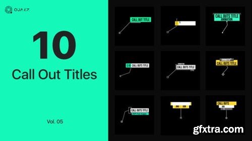 Videohive Call Out Titles Vol. 05 45094566 Videohive Call Out Titles Vol. 05 45094566