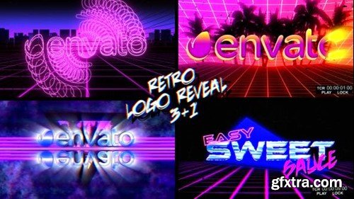 Videohive Retro Logo Reveal Pack Vol.1 19323162 Videohive Retro Logo Reveal Pack Vol.1 19323162