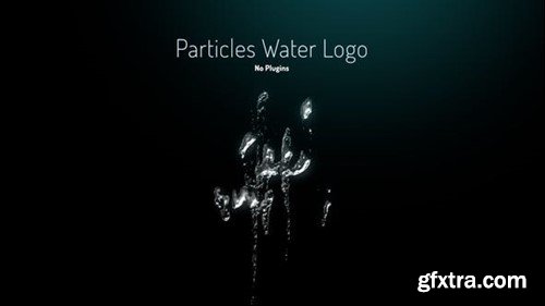 Videohive Particles Water Logo - No Plugins 44762621