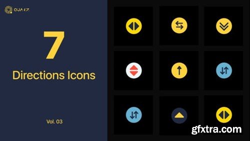 Videohive Directions Icons Vol. 03 45116252 Videohive Directions Icons Vol. 03 45116252