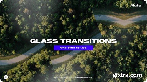 Videohive Glass Transitions 45153552