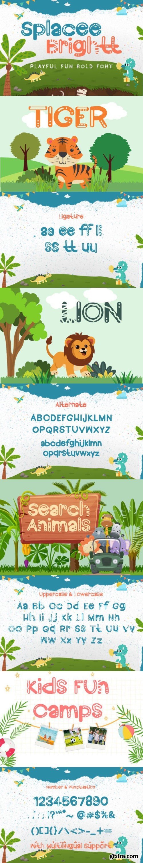 Splacee Brightt Font Splacee Brightt Font