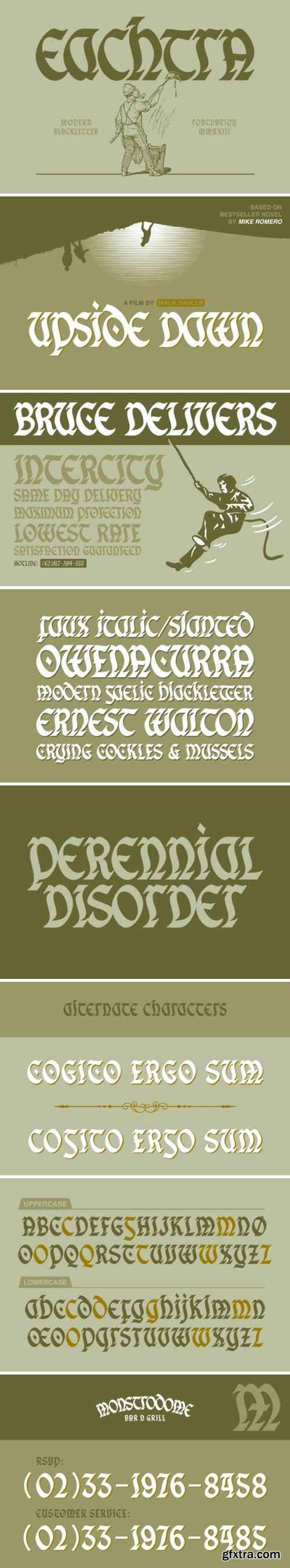 Eachtra Font Eachtra Font