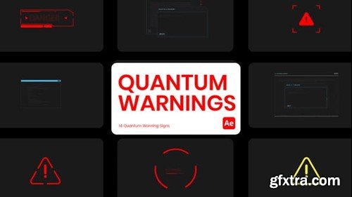 Videohive Quantum Warning for After Effects 45162660 Videohive Quantum Warning for After Effects 45162660
