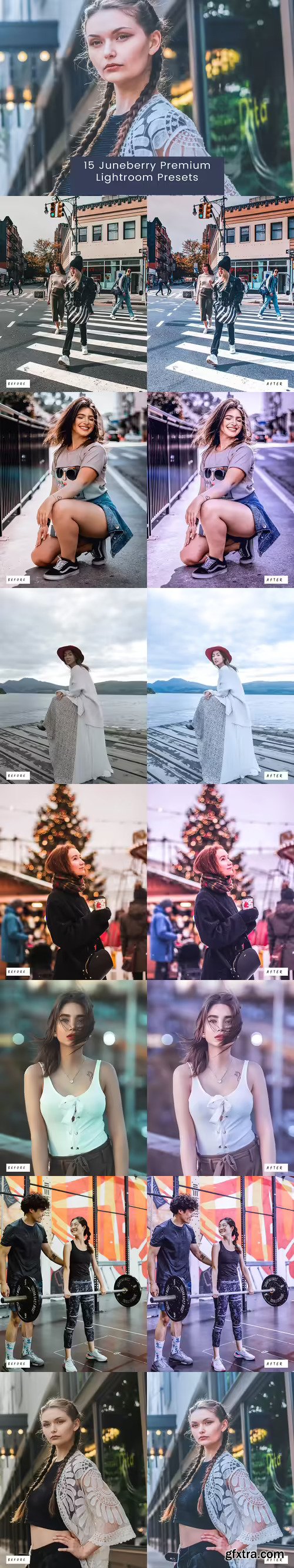 15 Juneberry Premium Lightroom Presets