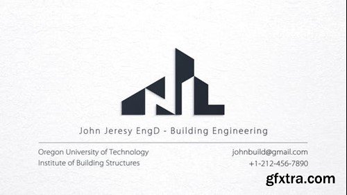 Videohive Business Card Logo 45121870 Videohive Business Card Logo 45121870