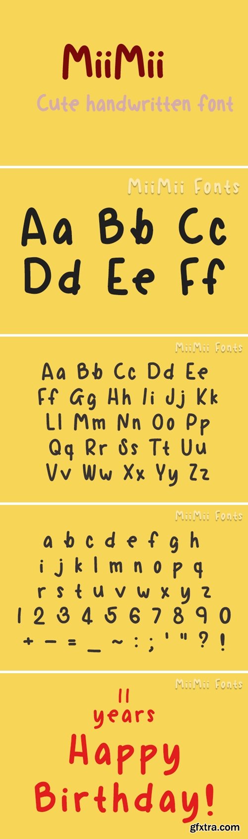 Miimii Font