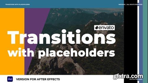 Videohive Transitions with Placeholders 45167964