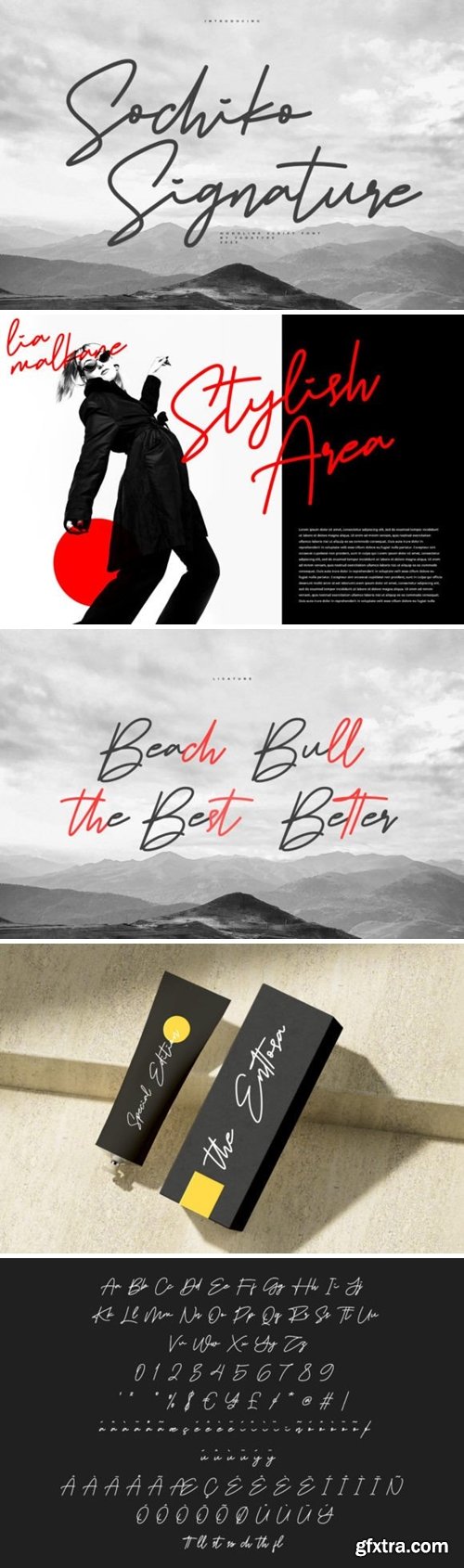 Sochiko Signature Font Sochiko Signature Font