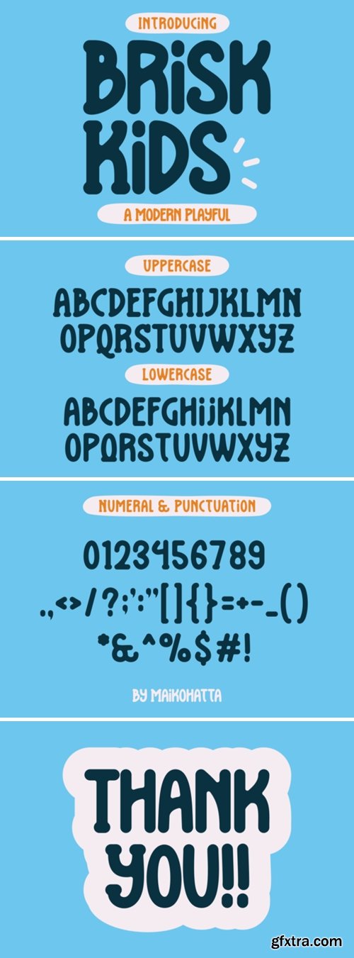 Brisk Kids Font