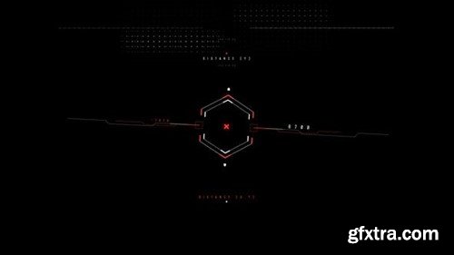 Videohive HUD Drone Pointer 2 45196691 Videohive HUD Drone Pointer 2 45196691