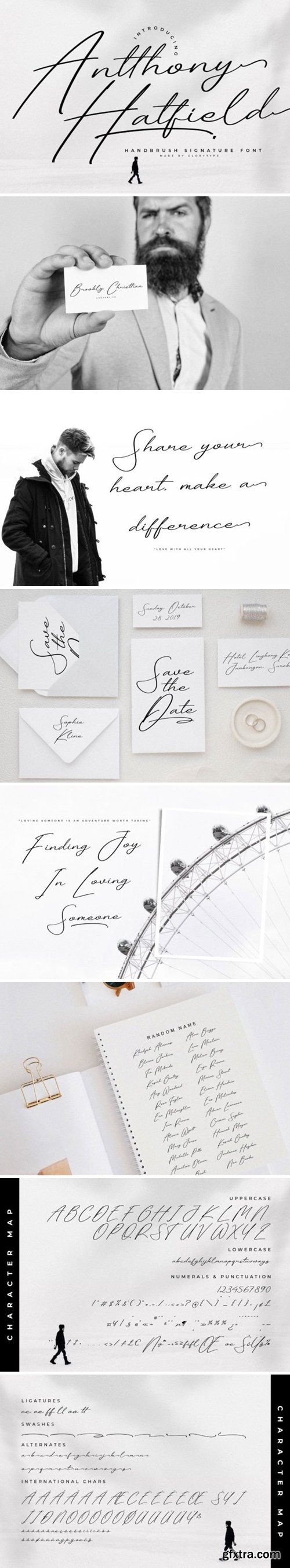 Antthony Hatfield Font