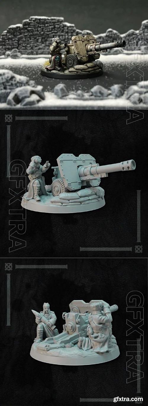 Lore Miniatures – Altirvun Heavy Weapons Team 3D Print Model