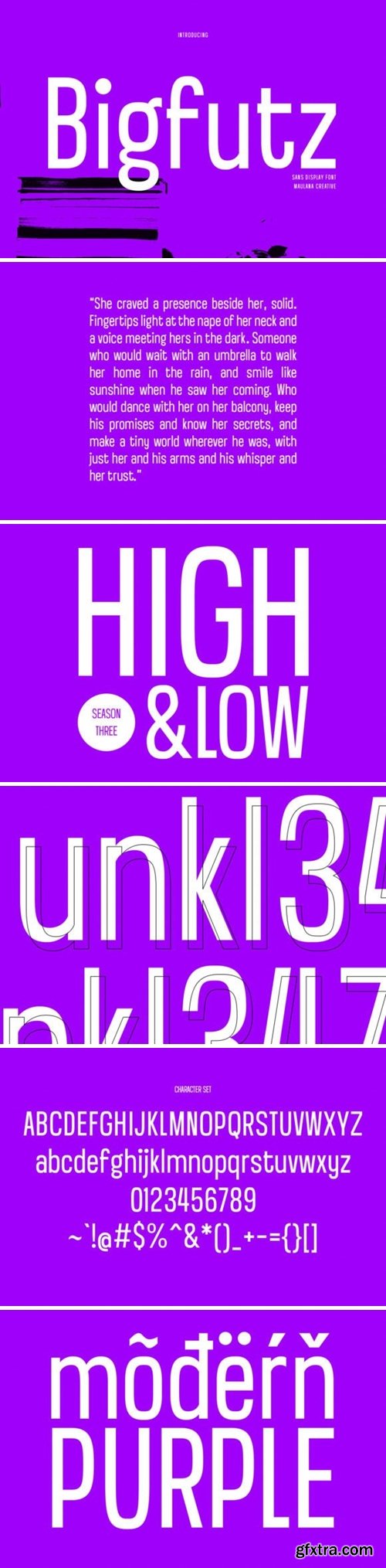 Bigfutz Font