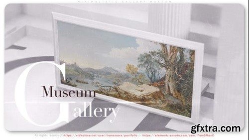 Videohive Minimalistic Gallery Museum 45204119 Videohive Minimalistic Gallery Museum 45204119