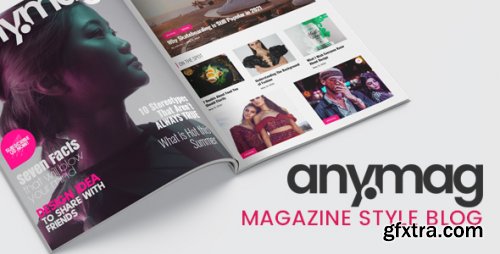 Themeforest - Anymag - Magazine Style WordPress Blog 2.8.1 - Nulled
