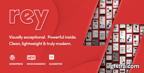 Themeforest - Rey - Fashion &amp; Clothing, Furniture 2.5.4 - Nulled