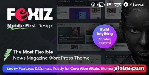 Themeforest - Foxiz - WordPress Newspaper News and Magazine 1.9.0 - Nulled