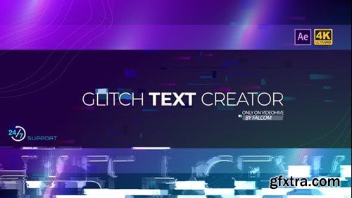 Videohive Glitch Text Creator 29599800