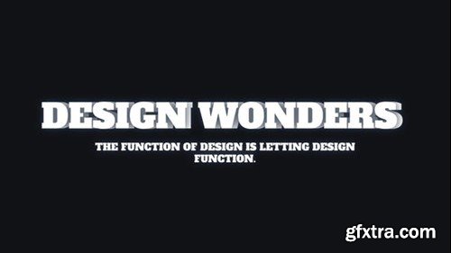 Videohive Kinetic Title Animation 44907574 Videohive Kinetic Title Animation 44907574