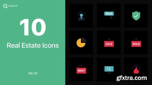Videohive Real Estate Icons Vol. 01 45242834 Videohive Real Estate Icons Vol. 01 45242834