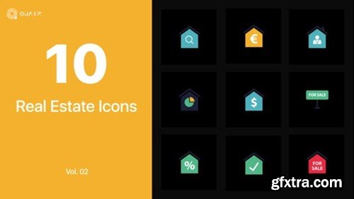Videohive Real Estate Icons Vol. 02 45242847 Videohive Real Estate Icons Vol. 02 45242847