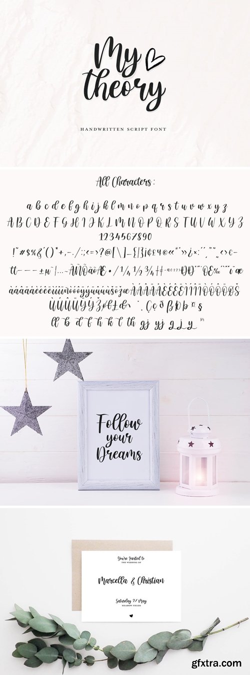 My Theory Font My Theory Font