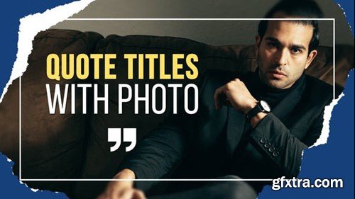 Videohive Quote Titles with Photo 45222263 Videohive Quote Titles with Photo 45222263