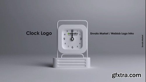 Videohive Clock Logo 45272280 Videohive Clock Logo 45272280