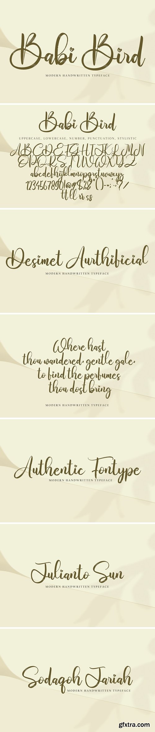 Babi Bird Font Babi Bird Font