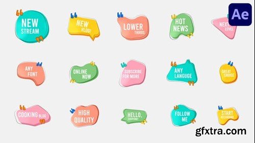 Videohive Abstract Forms Lower Thirds for After Effects 45318301 Videohive Abstract Forms Lower Thirds for After Effects 45318301