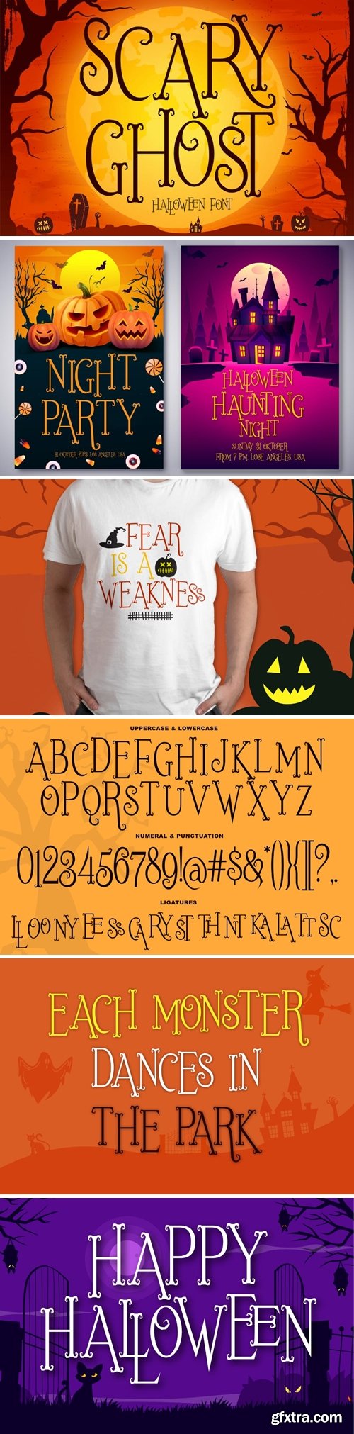 Scary Gosh Font Scary Gosh Font