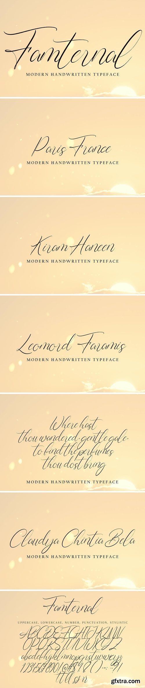 Famternal Font Famternal Font